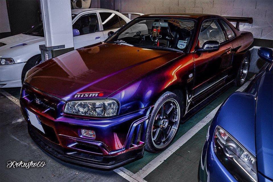 URGENT vol GTR R34 Midnight purple